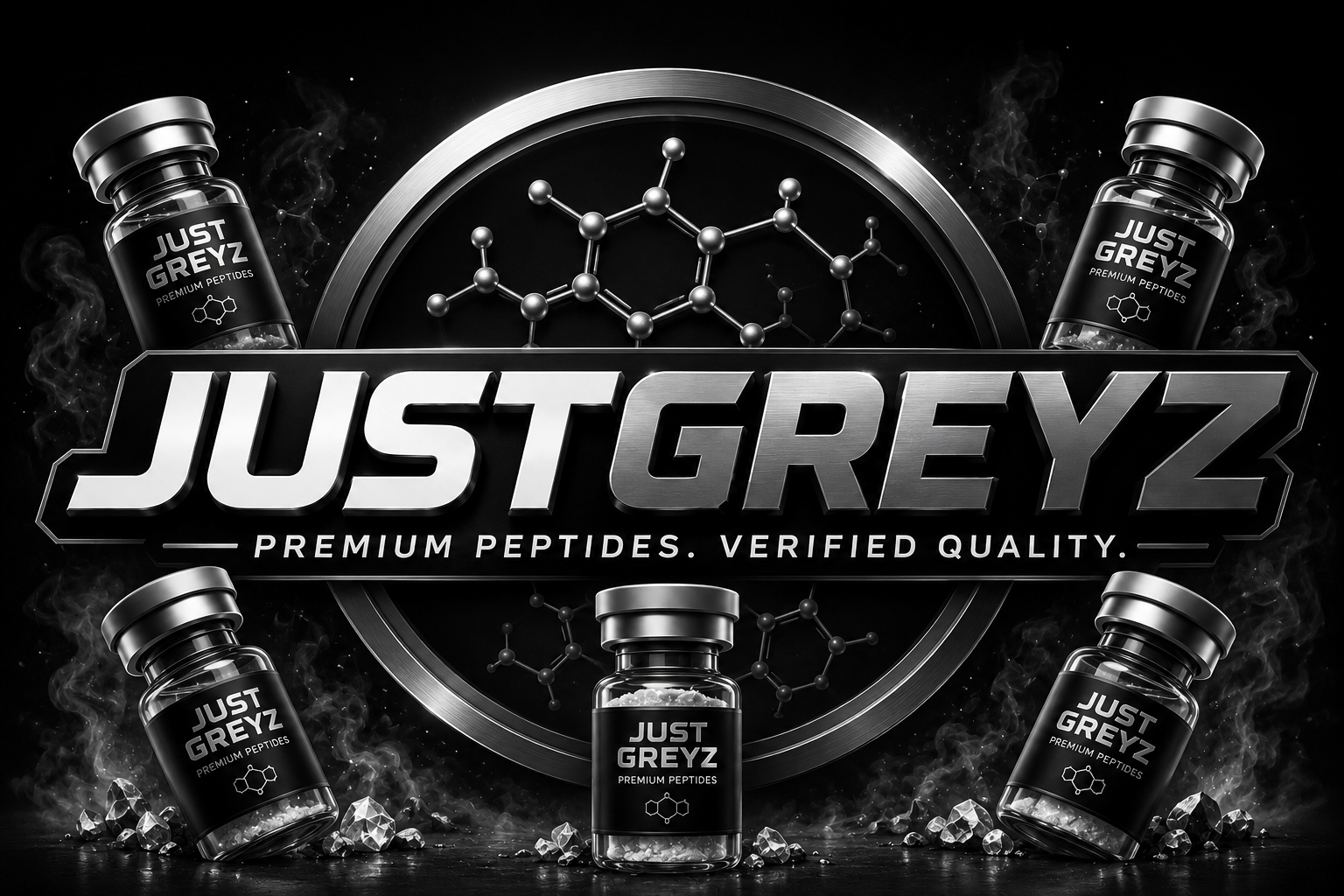 Just Greyz — Premium Peptides. Verified Quality.